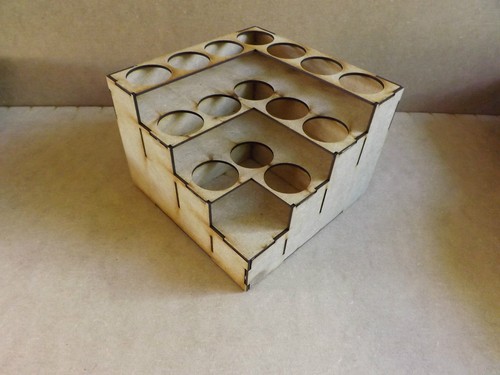 Paint stand corner pot rack - corner,