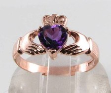 9CT 9K ROSE GOLD CLADDAGH