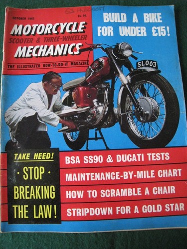 Motorcycle mechanics magazine - mechanics,