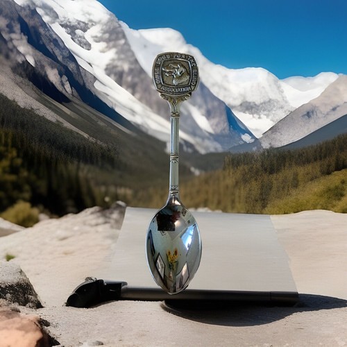 Guide dog commemorative spoon - guide,