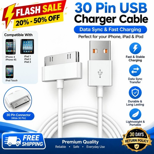 Pin usb charger cable - 30,