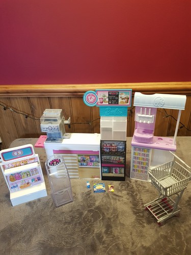Barbie shop parts bundle with - shop,