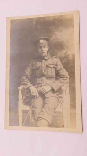 Postcard ww1 soldier - postcard,