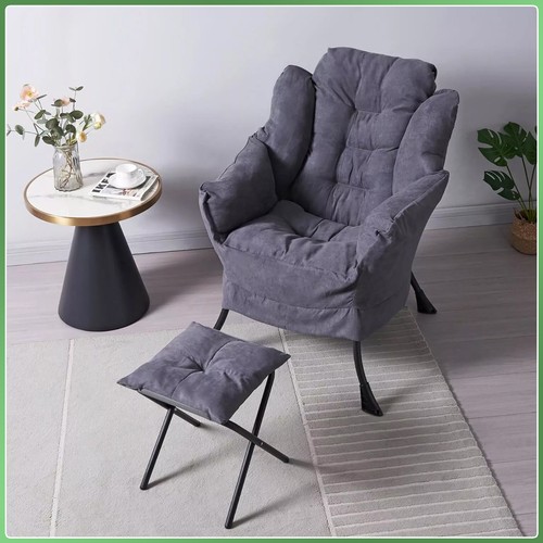 Fabric lazy chair with - lazy,