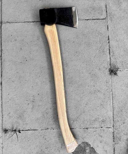 Hand forged wood - forged, axe