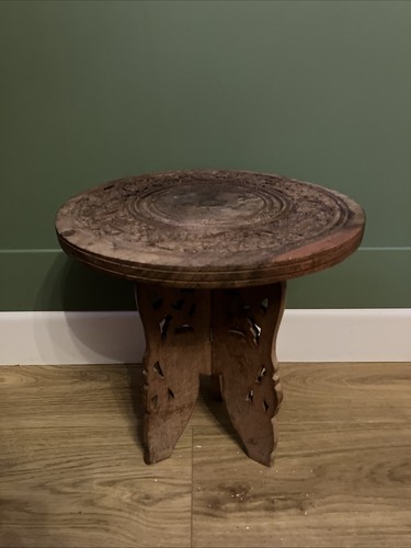 Vintage indian hand carved - hand,