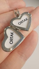 Ortak Sterling Silver Heart