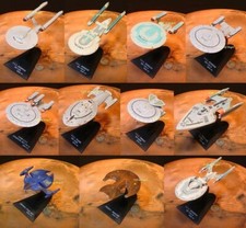 Furuta Star Trek Vol 2 USS NCC Enterprise Spaceship Models Full Set 11 Ships