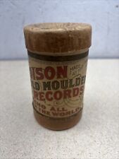EDISON GOLD MOULDED CYLINDER PHONOGRAPH RECORDS Container