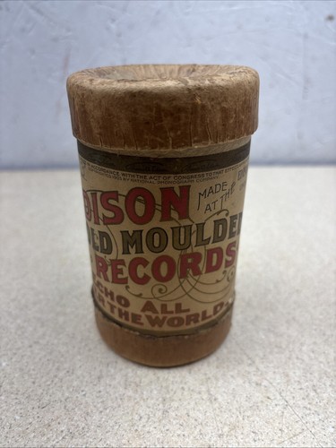 Edison gold moulded cylinder - gold,