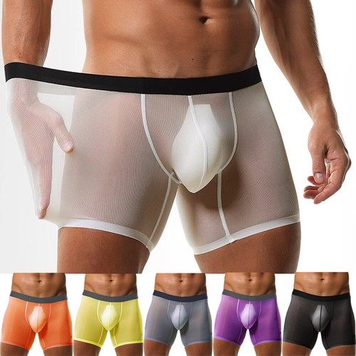 Men ice silk underwear - men's,