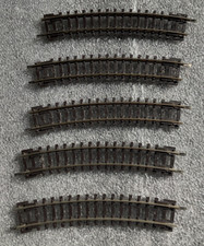 Peco N Gauge Setrack Curved Track  X 5