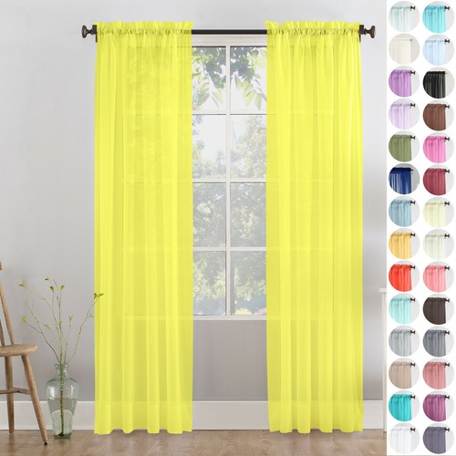 Pair high quality voile - a, of