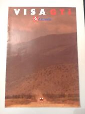 Citroen Visa 1580cc GTi UK