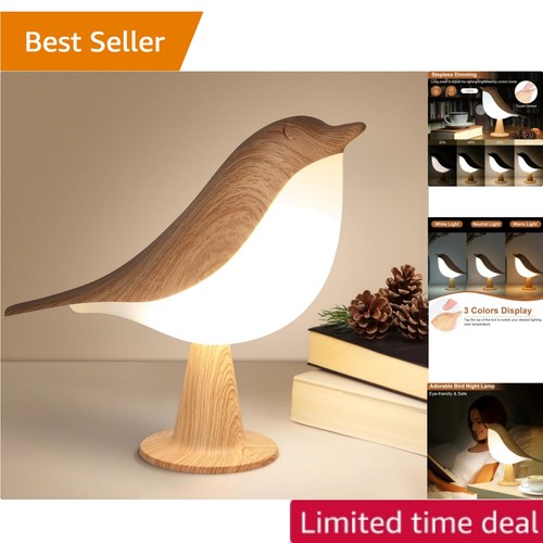 Charming yellow bird table - bird,