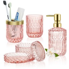 5 Pack Glass Bathroom