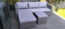 Outdoor Garden Furniture Set. Grey. Good Condition
