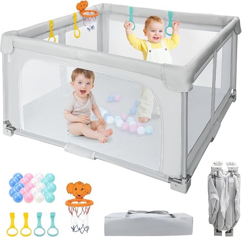 Growithu foldable baby - baby, playpen