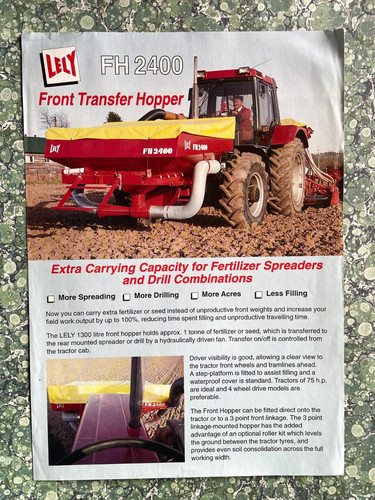 Lely fh2400 front transfer - fh2400,