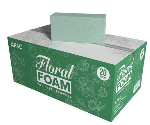 Wet florist foam brick - florist, oasis