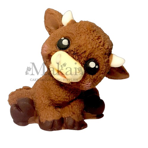 Highland cow cake topper - highland, –