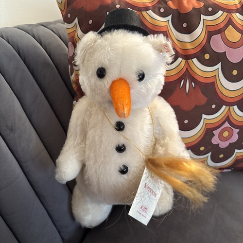 Adorable steiff snowman 36cm - snowman,