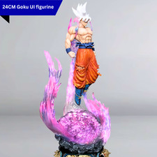 24CM Dragon Ball Goku Ultra Instinct Figure PVC Action Model Toy Collectible