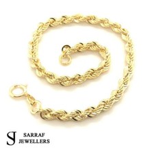 9ct Geniune Yellow Gold Rope