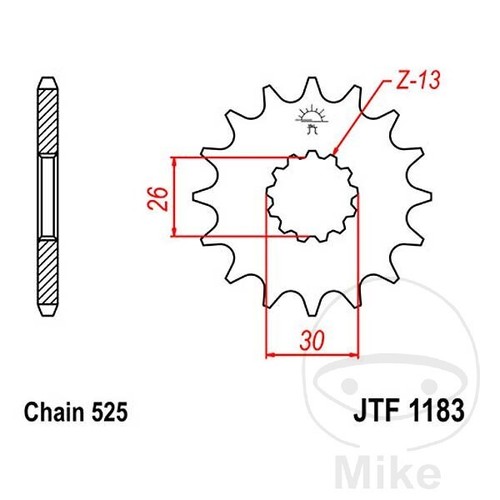 Sprocket for triumph - sprocket,