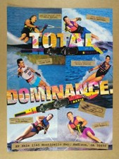 1994 EP Stiletto & Tactic Water Skis vintage print Ad