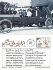 Postcard 50hp Napier Racing