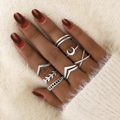 New boho ring set - boho, women
