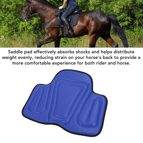 Horse saddle pad - saddle, shock