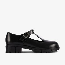 Clarks Womens Teala Bar Black