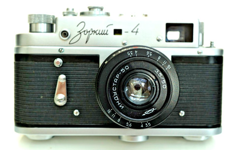 Russian camera zorki - camera, 4