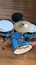 Stagg 3 Piece 12'' Junior Drum Kit Stagg 3 - Blue