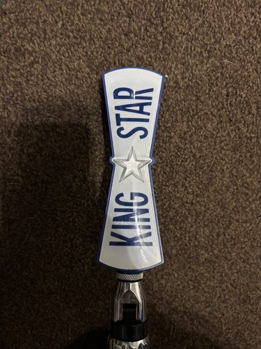 King star beer pump - star, handle