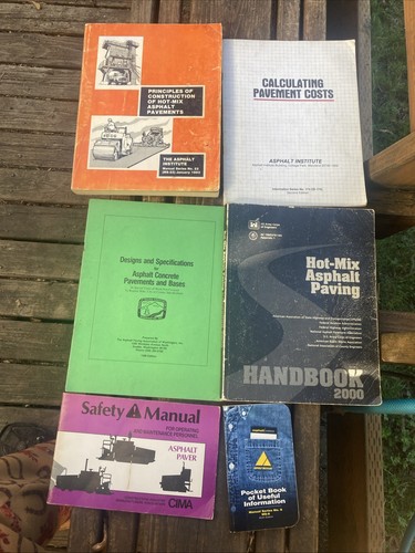 Asphalt paving book - paving, lot