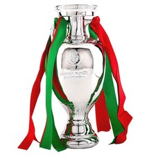 2024 European Trophy Champion Cup Fan Souvenir Replica 1:1 Resin Football Tr  WB