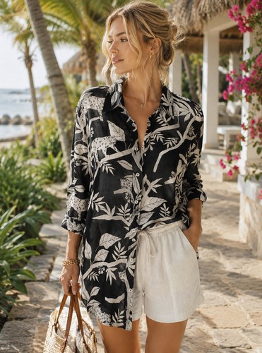 Talbots women black - women's, white