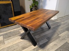 Solid Iroko Coffee Table