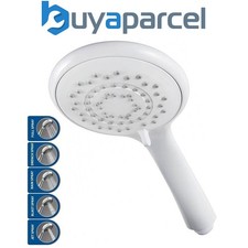 Triton 8000 Series Universal Large Five Spray Shower Head White - T80Z AS2000XT