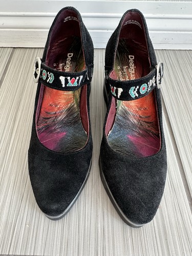 Euc desigual wedge mary janes - desigual,