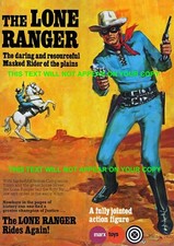 LONE RANGER MARX TOYS NEW A4