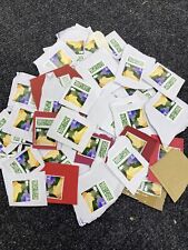 100 X 2022 Royal Mail 2nd Class Xmas Unfranked Barcoded Stamps -FV £87