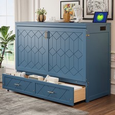 Queen Murphy Bed Wall Cabinet