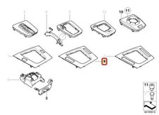 BMW Genuine Centre Console