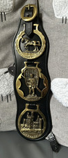 3 Vintage Horse Brass
