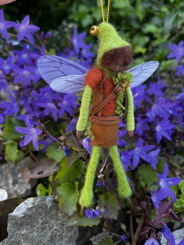 Handmade felting warrior - felting,