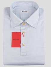 NEW KITON LIGHT BLUE COTTON